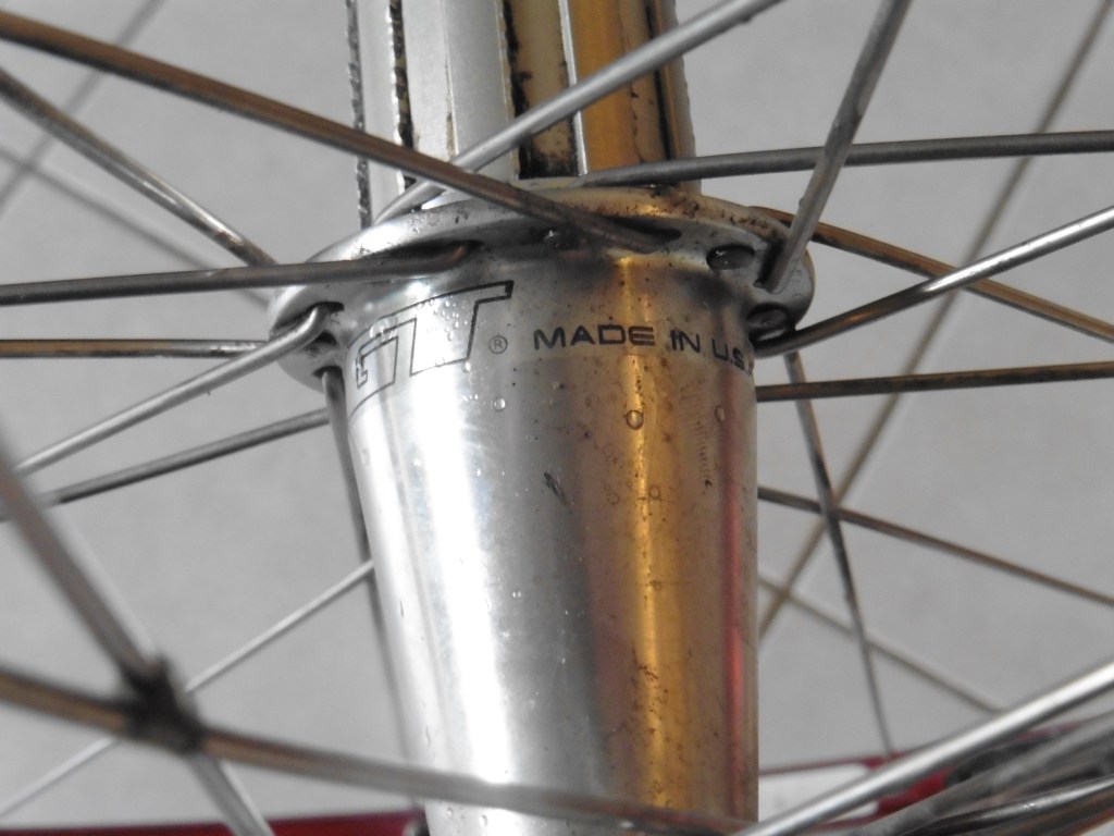 Roue arrière, ambrosio, Excellence Team Edition Shiny Red, 700C, roue route, moyeu GT made in USA, réparation, restauration, atelier, vintage